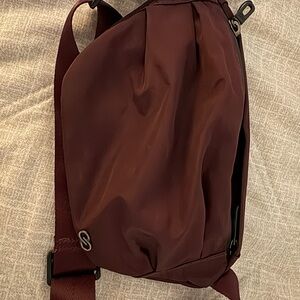 CALIA by Carrie Underwood Burgundy Crossbody Bag